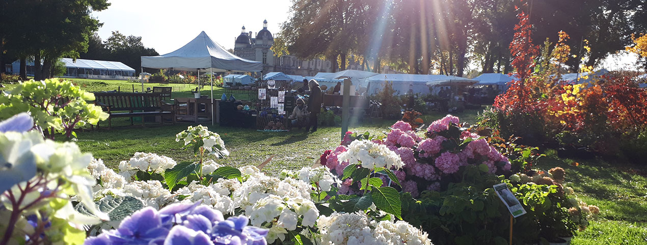 Une invitation offerte pour une livraison au stand des Journes des plantes  de Chantilly !