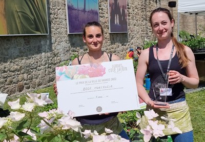 Prix de la Ville pour Boos Hortensia à Vannes Côté Jardin !